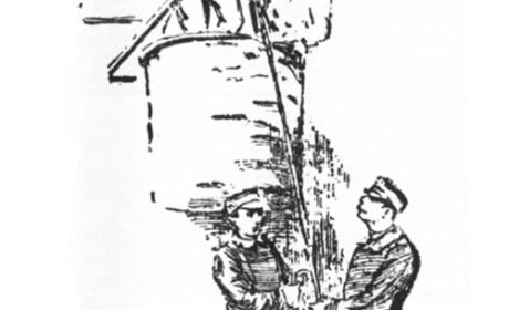 Kosz ratunkowy Łunda w akcji źródło: „Kurier Codzienny” 1892, nr 284, s. 2