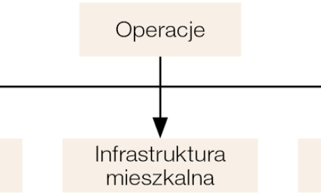 Na zdjęciu zamiueszczono strukturę zespołu operacyjnego podzielona na poszczególne podzespoły.